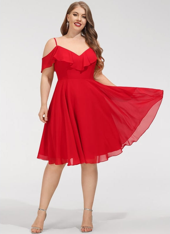 Robe Trapèze Émeraude Volante - gallery 4