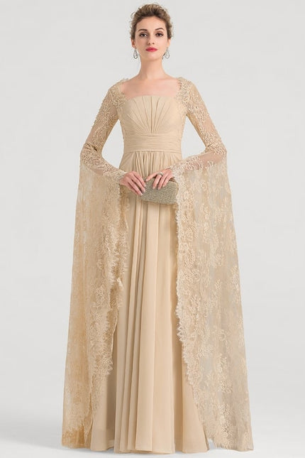 Robe Trapèze Voile Éthéré - gallery 1