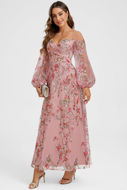 Robe Trapèze Éthérée Noire - gallery 6