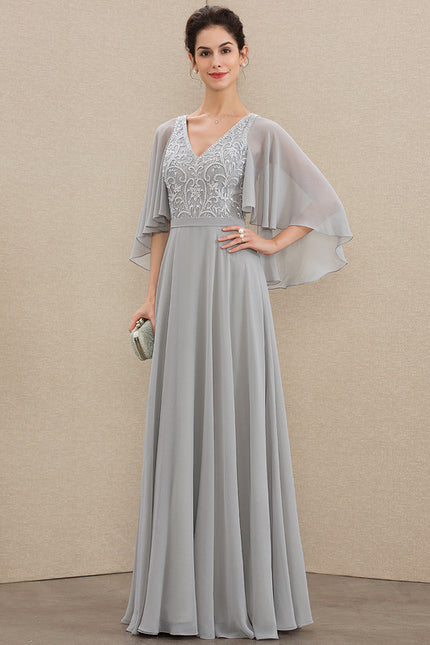Robe Trapèze Satinée Étoilée - gallery 2