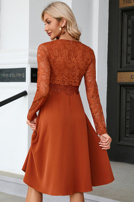 Robe Trapèze Chaleur Évoquée - gallery 2