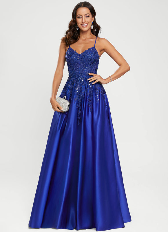 Robe Trapèze Satinée Éblouissante - gallery 9