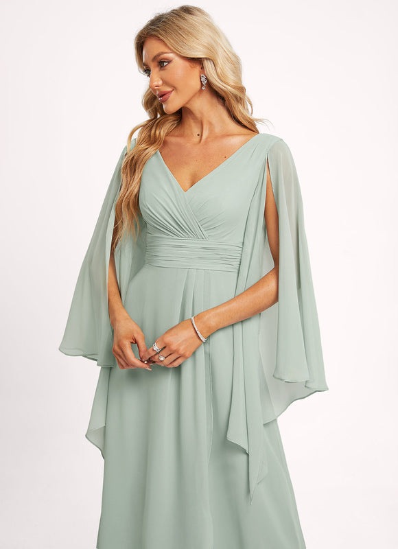 Robe Trapèze Fluide Asymétrique - gallery 3