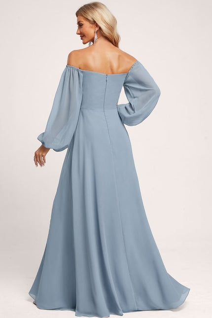 Robe Trapèze Éventail Douceur - gallery 6