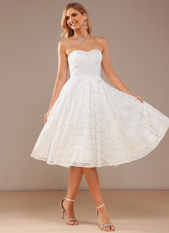 Robe Trapèze Élégance Lace Couture - gallery 3