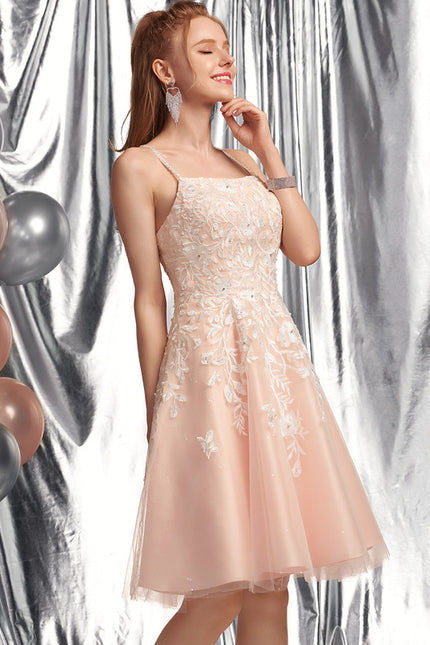 Robe Trapèze Étoile Poudrée - gallery 3