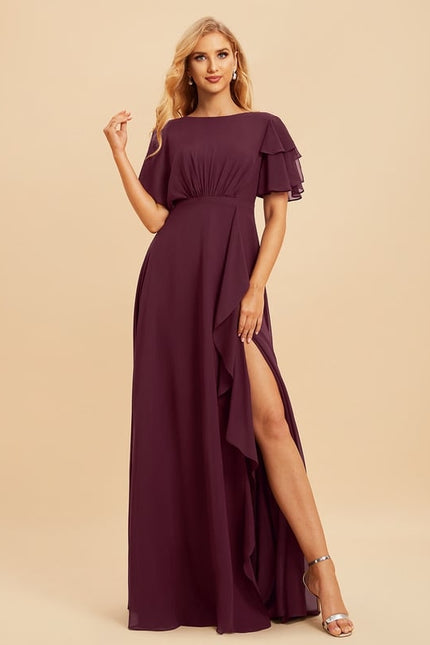 Robe Trapèze Élégance Aquatique - gallery 5