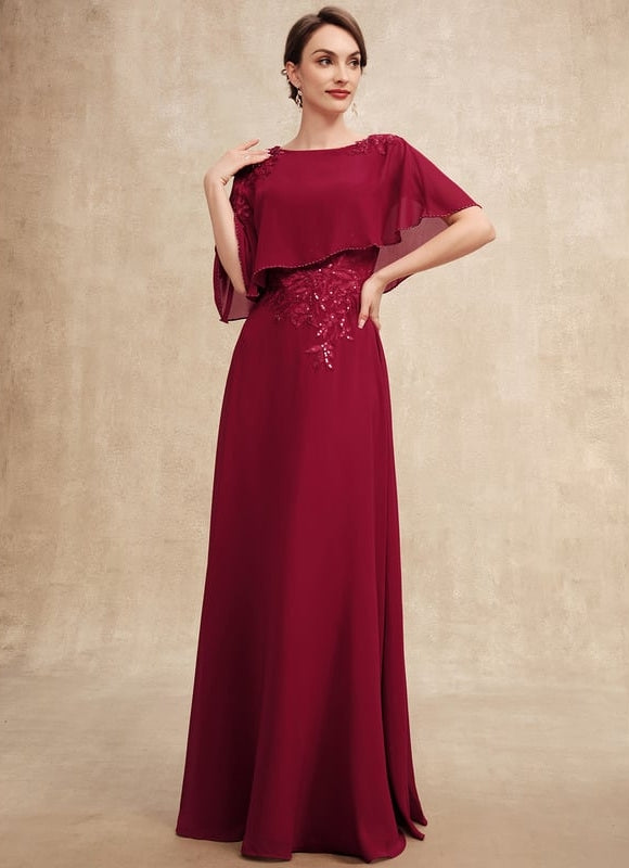 Robe Trapèze Rouge Serenité - gallery 2