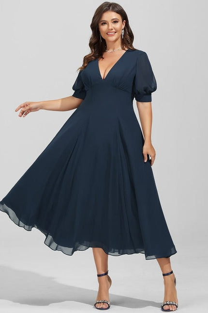 Robe Trapèze Vaporeuse Sereine - gallery 6