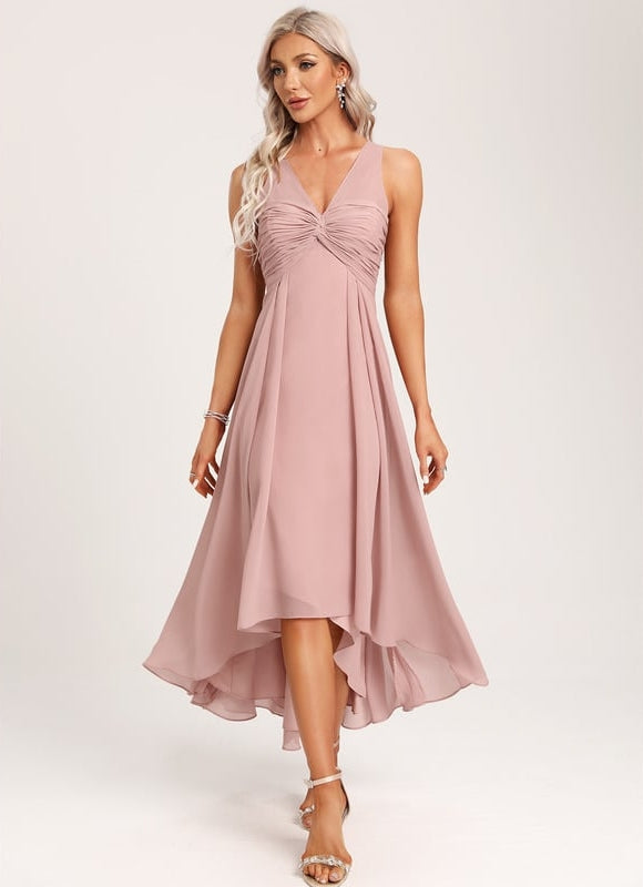Robe Trapèze Aérienne Vert Pâle