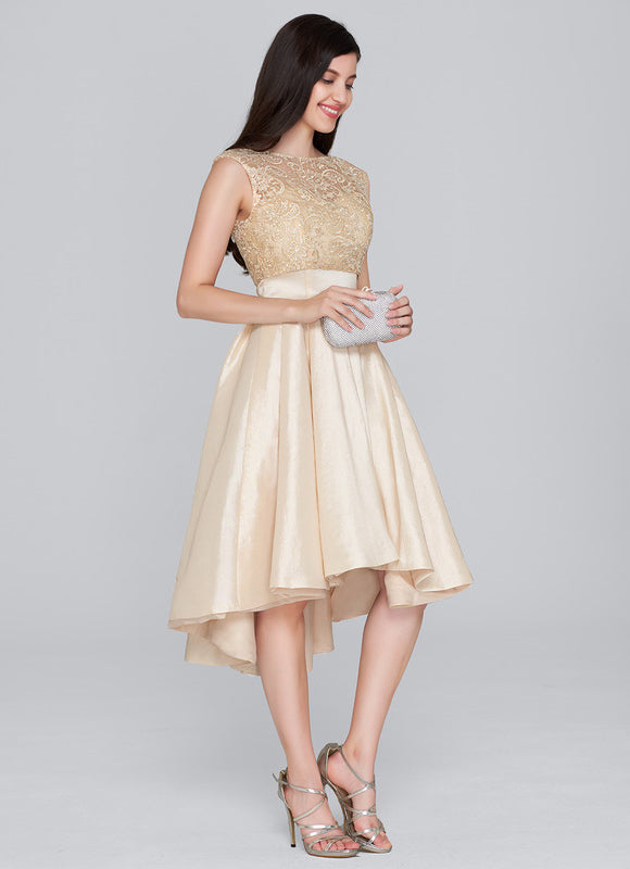 Robe Trapèze Dorée Couture - gallery 1
