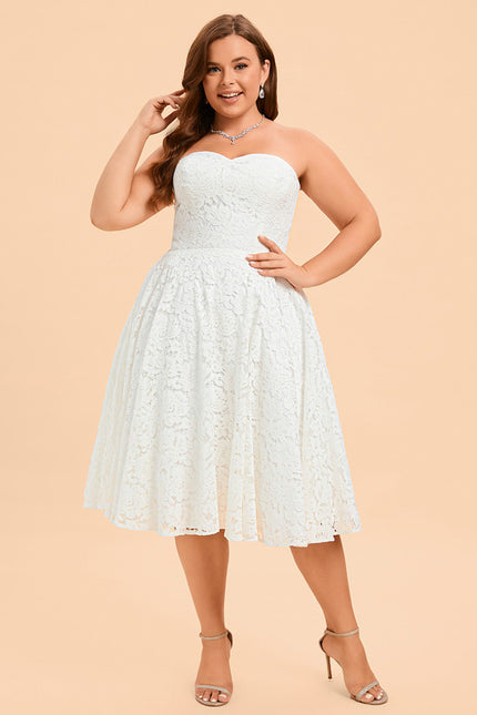 Robe Trapèze Élégance Lace Couture - gallery 7
