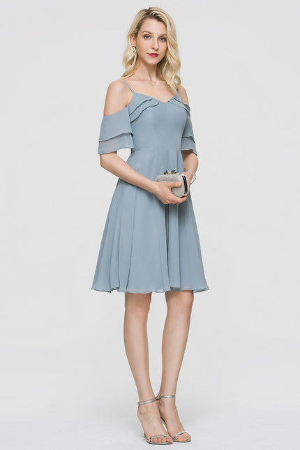 Robe Trapèze Brise Dazur Éthérée - gallery 4
