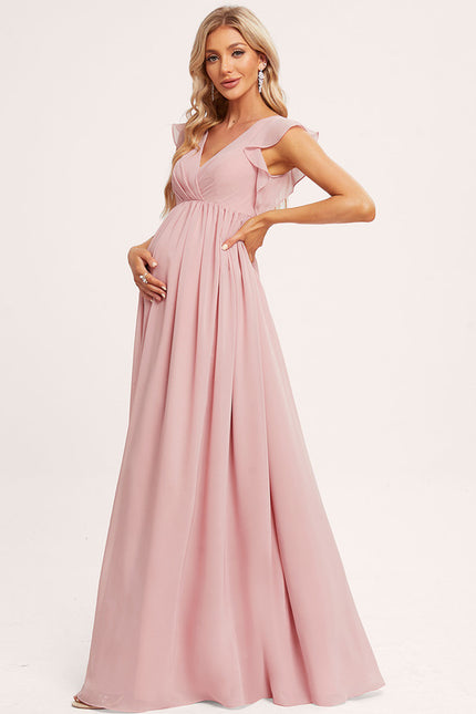 Robe Trapèze Maternité Fluidité - gallery 2