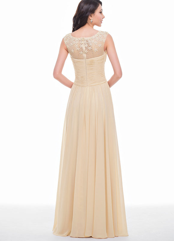 Robe Trapèze Satinée Lumineuse - gallery 3