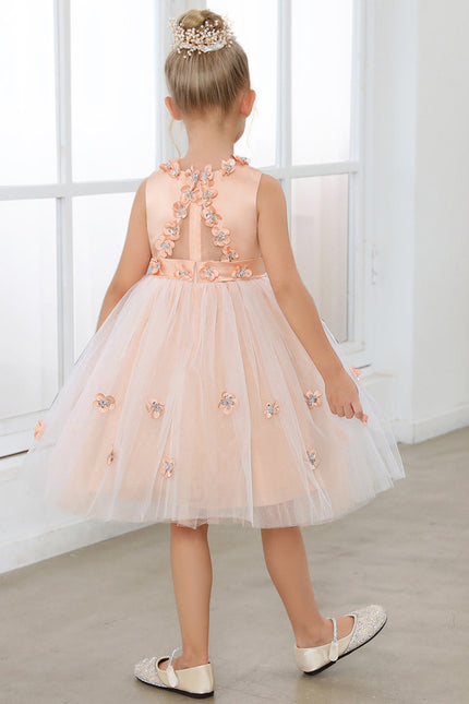 Robe Trapèze Satinée Enfant - gallery 3