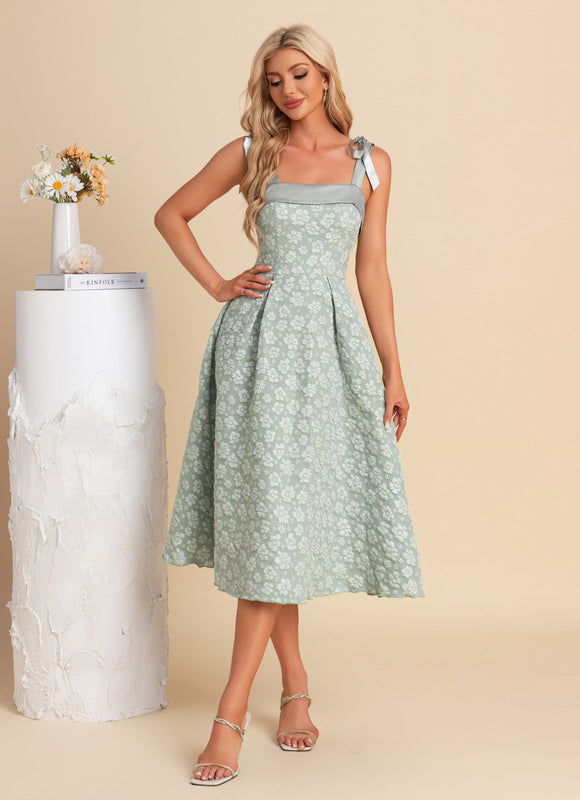 Robe Trapèze Sereine Mint