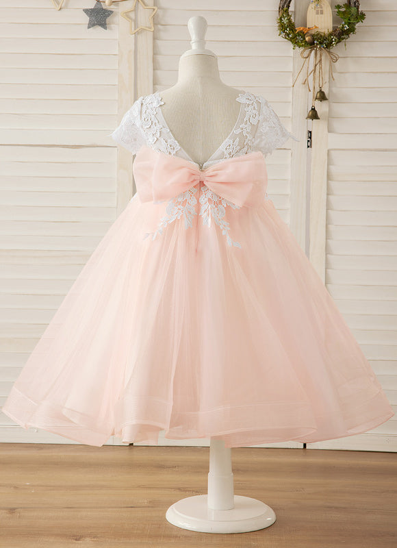 Robe Trapèze Rose Douceur - gallery 8