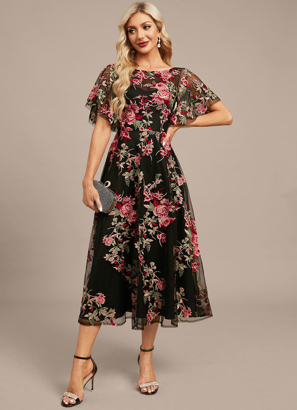Robe Trapèze Floral Envolée - gallery 3