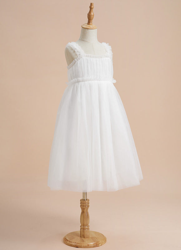 Robe Trapèze Tulle Éthérée - gallery 1