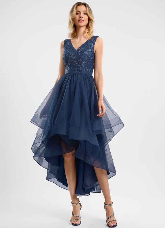 Robe Trapèze Élégance Asymétrique - gallery 2