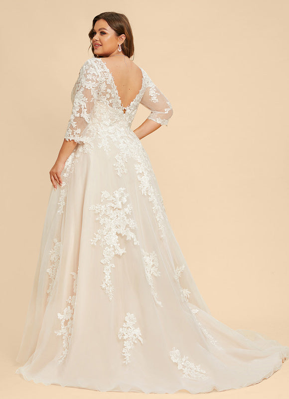 Robe Trapèze Rêve Tulle Élyséen - gallery 9