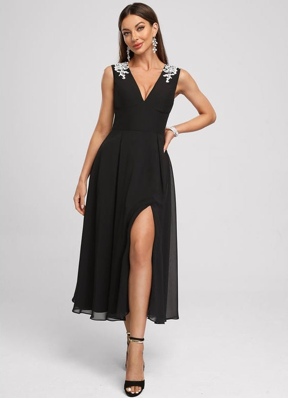 Robe Trapèze Élégance Ombre Nocturne