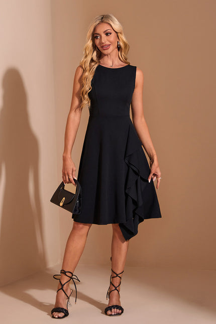 Robe Trapèze Asymétrique - gallery 3