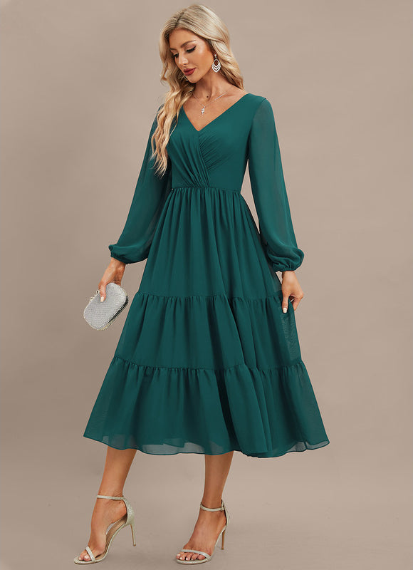 Robe Trapèze Élégance Fluidique - gallery 3