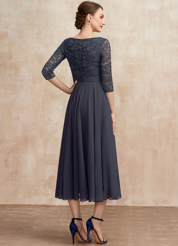 Robe Trapèze Éclat De Velours - gallery 2