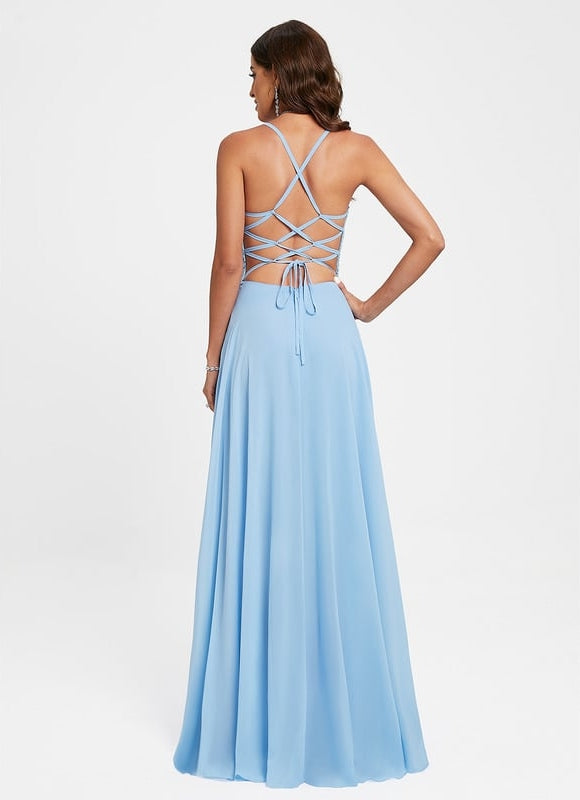 Robe Trapèze Élégance Sombre Étoilée - gallery 2