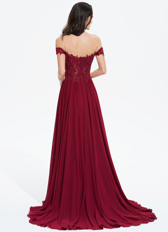 Robe Trapèze Rouge Flamme Luxe - gallery 4