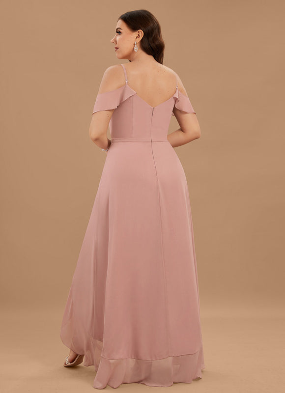 Robe Trapèze Fluide Asymétrique - gallery 9