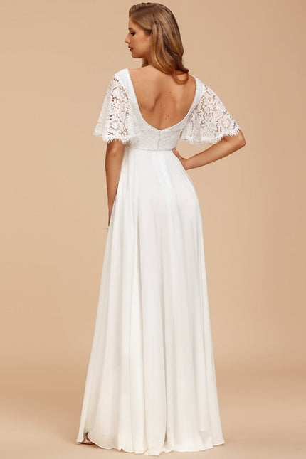 Robe Trapèze Éblouissante Aérienne - gallery 1
