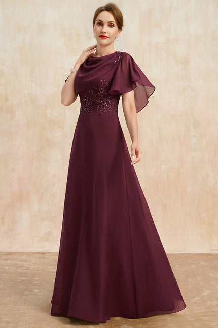 Robe Trapèze Royale Élégante - gallery 3