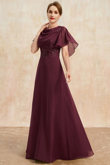 Robe Trapèze Royale Élégante - gallery 3