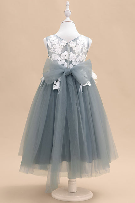 Robe Trapèze Brise De Tulle - gallery 4