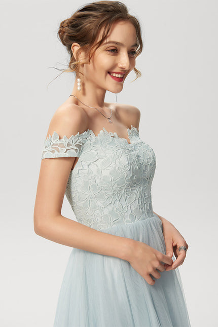 Robe Trapèze Tulle Aérien - gallery 5