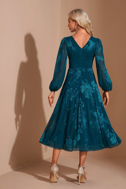 Robe Trapèze Élégance Chinoise - gallery 1