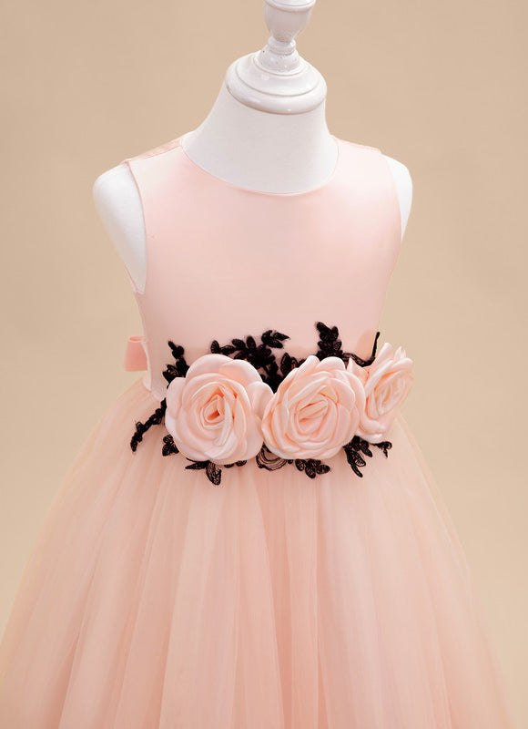 Robe Trapèze Éclat De Pétales - gallery 6