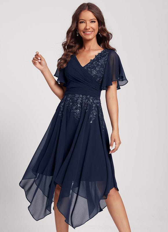 Robe Trapèze Chic Noir Dentelle