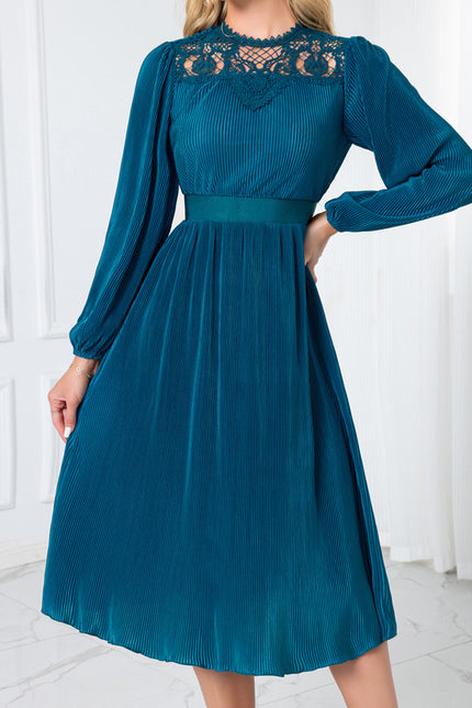 Robe Manche Longue Trapeze - gallery 3