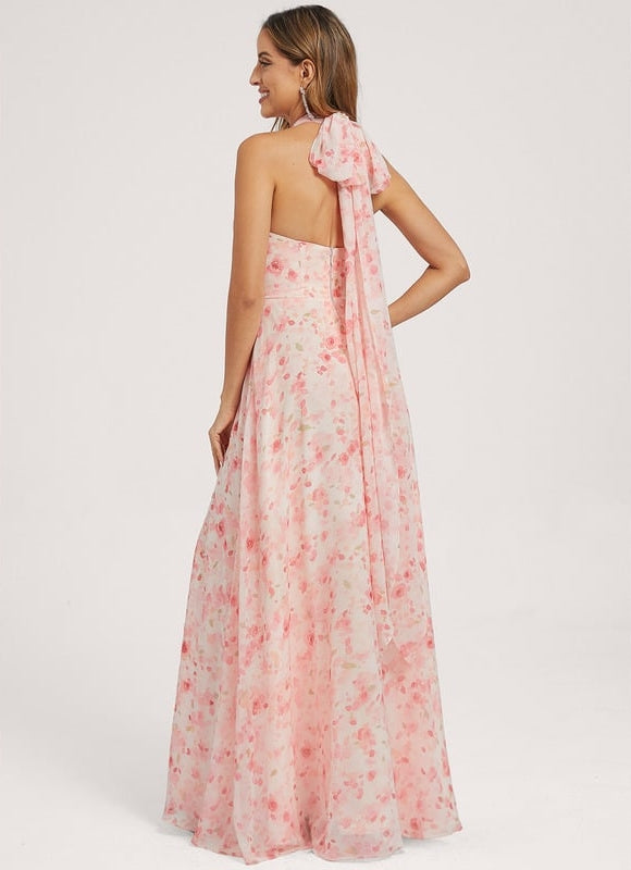 Robe Trapèze Fluide Bordeaux - gallery 7