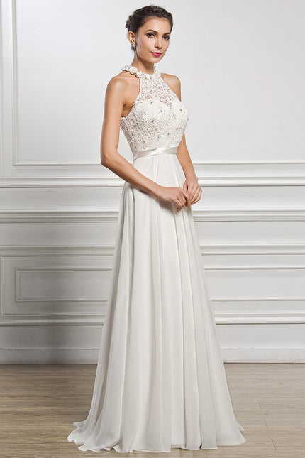 Robe Trapèze Silhouette De Saphir - gallery 3