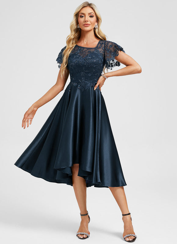 Robe Trapèze Étoile De Velours