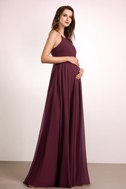 Robe Trapèze Violet Serein - gallery 5