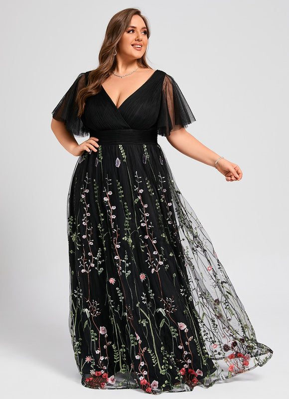Robe Trapèze Féerie Florale - gallery 9