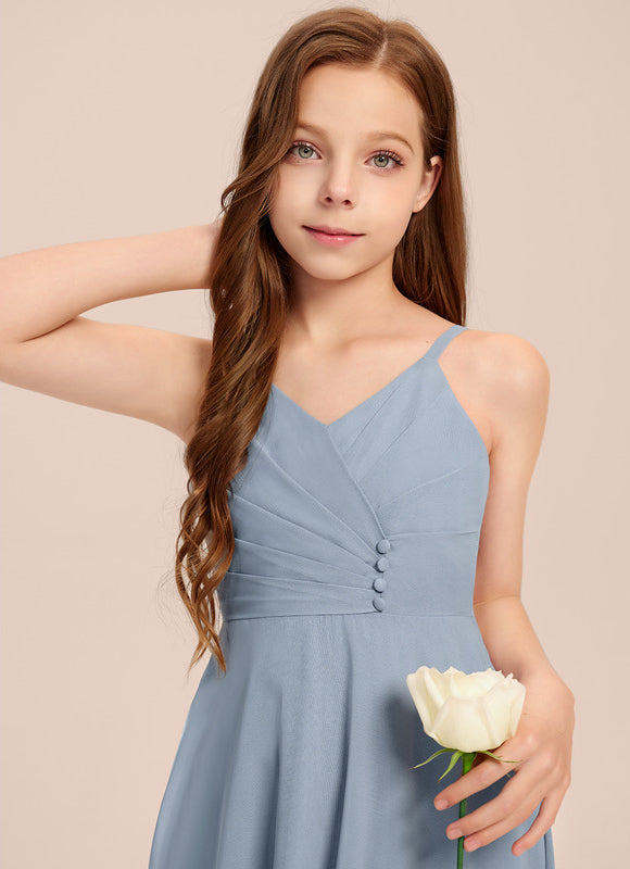 Robe Trapèze Vert Doux Éclat - gallery 4