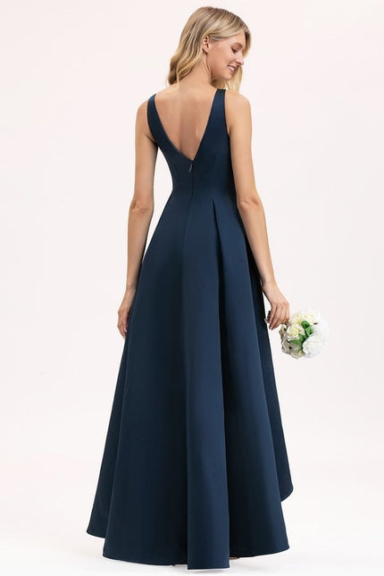 Robe Trapèze Satin Éclat Couture - gallery 1