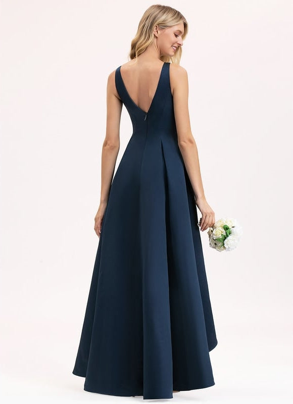 Robe Trapèze Satin Éclat Couture - gallery 1